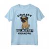 Coolest Bullmastiff Grandpa - Cane Maglietta per Proprietario di Bullmastiff - Ideale per Nonno Amante dei Cani