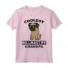Coolest Bullmastiff Grandpa - Cane Maglietta per Proprietario di Bullmastiff - Ideale per Nonno Amante dei Cani