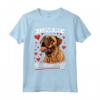 Amo il mio Bullmastiff - T-shirt Cane Razza Bullmastiff per Amanti dei Cani - Ideale per Festa della Mamma, Festa del Papà, Natale o Compleanno