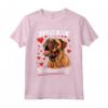 Amo il mio Bullmastiff - T-shirt Cane Razza Bullmastiff per Amanti dei Cani - Ideale per Festa della Mamma, Festa del Papà, Natale o Compleanno