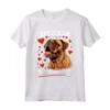 Amo il mio Bullmastiff - T-shirt Cane Razza Bullmastiff per Amanti dei Cani - Ideale per Festa della Mamma, Festa del Papà, Natale o Compleanno