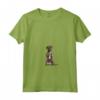 Donna HapTiger - Maglietta con Collo a V per Amanti dei Bullmastiff - Idea Regalo per Chi Ama i Cani