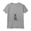 Donna HapTiger - Maglietta con Collo a V per Amanti dei Bullmastiff - Idea Regalo per Chi Ama i Cani