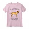La vita è migliore con un amante dei cani Bullmastiff Maglietta - Ideale per Amici e Familiari - Regalo per Amanti dei Cani