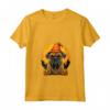Donna Bullmastiff Dog Holding Jack O'lanterna Zucca Halloween Maglietta con Collo a V - Costume Divertente per la Famiglia
