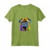 Bullmastiff Pop Art - Maglietta Dog Lover - Splash Art Bullmastiff - Ideale per Amanti dei Bullmastiff