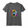 Bullmastiff Pop Art - Dog Lover T-shirt - Splash Art Bullmastiff Maglietta - Ideale per Amanti dei Cani Bullmastiff