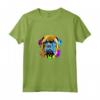 Bullmastiff Pop Art - Dog Lover T-shirt - Splash Art Bullmastiff Maglietta - Ideale per Amanti dei Cani Bullmastiff