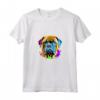 Bullmastiff Pop Art - Dog Lover T-shirt - Splash Art Bullmastiff Maglietta - Ideale per Amanti dei Cani Bullmastiff