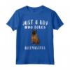 Solo Un Ragazzo Che Ama Cani Bullmastiff - Maglietta Divertente per Amanti dei Cani - Regalo per Chi Ama i Bullmastiff