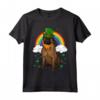 San Patrizio Elfo Leprechaun Bullmastiff Maglietta - Regalo divertente per amanti dei cani durante la festa di San Patrizio