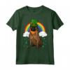 San Patrizio Elfo Leprechaun Bullmastiff Maglietta - Regalo divertente per amanti dei cani durante la festa di San Patrizio