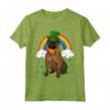 San Patrizio Elfo Leprechaun Bullmastiff Maglietta - Regalo divertente per amanti dei cani durante la festa di San Patrizio