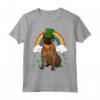 San Patrizio Elfo Leprechaun Bullmastiff Maglietta - Regalo divertente per amanti dei cani durante la festa di San Patrizio