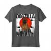 Chienzilla Dogzilla Giapponese Bullmastiff Maglietta - Divertente Vintage per Amanti dei Cani - Ideale Regalo per Appassionati di Cane