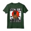 Chienzilla Dogzilla Giapponese Bullmastiff Maglietta - Divertente Vintage per Amanti dei Cani - Ideale Regalo per Appassionati di Cane