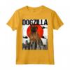 Chienzilla Dogzilla Giapponese Bullmastiff Maglietta - Divertente Vintage per Amanti dei Cani - Ideale Regalo per Appassionati di Cane