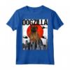Chienzilla Dogzilla Giapponese Bullmastiff Maglietta - Divertente Vintage per Amanti dei Cani - Ideale Regalo per Appassionati di Cane