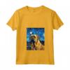 Bullmastiff Notte Stellata Van Gogh - Maglietta Arte con Collo a V - Ideale per Amanti dei Cani e dell'Arte