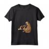 Donna Bullmastiff Cane Bullmastiffs Maglietta con Collo a V - Design Minimalista per Orgogliosi Proprietari di Bullmastiff