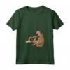 Donna Bullmastiff Cane Bullmastiffs Maglietta con Collo a V - Design Minimalista per Orgogliosi Proprietari di Bullmastiff