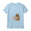Donna Bullmastiff Cane Bullmastiffs Maglietta con Collo a V - Design Minimalista per Orgogliosi Proprietari di Bullmastiff