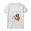 Donna Bullmastiff Cane Bullmastiffs Maglietta con Collo a V - Design Minimalista per Orgogliosi Proprietari di Bullmastiff
