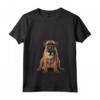 Bullmastiff Maglietta con Collo a V - Design unico per gli amanti dei cani