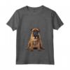 Bullmastiff Maglietta con Collo a V - Design unico per gli amanti dei cani