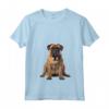 Bullmastiff Maglietta con Collo a V - Design unico per gli amanti dei cani