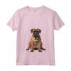 Bullmastiff Maglietta con Collo a V - Design unico per gli amanti dei cani