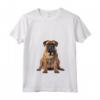 Bullmastiff Maglietta con Collo a V - Design unico per gli amanti dei cani