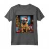 Natale Bullmastiff - Maglietta Felice per Amanti dei Bullmastiff - Regalo Ideale per il Proprietario di Bullmastiff a Natale