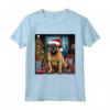 Natale Bullmastiff - Maglietta Felice per Amanti dei Bullmastiff - Regalo Ideale per il Proprietario di Bullmastiff a Natale