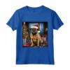 Natale Bullmastiff - Maglietta Felice per Amanti dei Bullmastiff - Regalo Ideale per il Proprietario di Bullmastiff a Natale