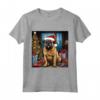 Natale Bullmastiff - Maglietta Felice per Amanti dei Bullmastiff - Regalo Ideale per il Proprietario di Bullmastiff a Natale