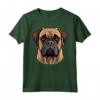 Carino Bullmastiff Faccia Cartoon Puppy Dog Lover Maglietta - Ideale per Amanti del Bullmastiff - Regalo per Addestratori e Allevatori