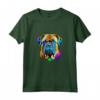 Bullmastiff Pop Art - Dog Lover Splash Art Maglietta - Ideale per Amanti e Proprietari di Bullmastiff