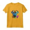 Bullmastiff Pop Art - Dog Lover Splash Art Maglietta - Ideale per Amanti e Proprietari di Bullmastiff