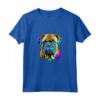 Bullmastiff Pop Art - Dog Lover Splash Art Maglietta - Ideale per Amanti e Proprietari di Bullmastiff