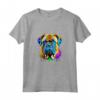 Bullmastiff Pop Art - Dog Lover Splash Art Maglietta - Ideale per Amanti e Proprietari di Bullmastiff