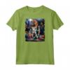 Donna Bullmastiff - Costume Scheletro Halloween Maglietta con Collo a V - Ideale per Dolcetto o Scherzetto