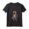 Donna Bullmastiff - Costume da Scheletro per Halloween - Maglietta Cane Divertente con Collo a V - Ideale per Dolcetto o Scherzetto