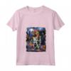 Donna Bullmastiff - Costume da Scheletro per Halloween - Maglietta con Collo a V - Ideale per Feste e Dolcetto o Scherzetto