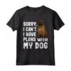 Programmi Con Il Mio Cane Bullmastiff Maglietta - Sorry I Can't I Have Plans With My Dog - Ideale per Amanti dei Cani