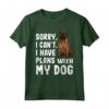 Programmi Con Il Mio Cane Bullmastiff Maglietta - Sorry I Can't I Have Plans With My Dog - Ideale per Amanti dei Cani