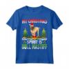 Bullmastiff Santa Hat - My Christmas Spirit Is Bullmastiff Maglietta - Festive Xmas Party Shirt for Dog Lovers