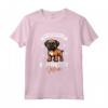 Mamma di Bullmastiff Maglietta - I miei figli hanno le zampe - Ideale per Donne Amanti dei Cani