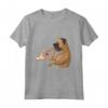 Bullmastiff Cane Bullmastiffs Maglietta - Design Minimalista - Perfetta per Orgogliosi Proprietari e Amanti dei Bullmastiff
