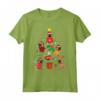 Bullmastiff Christmas Tree Dog - Funny Gift Maglietta per Amanti dei Cani - Ideale per Natale